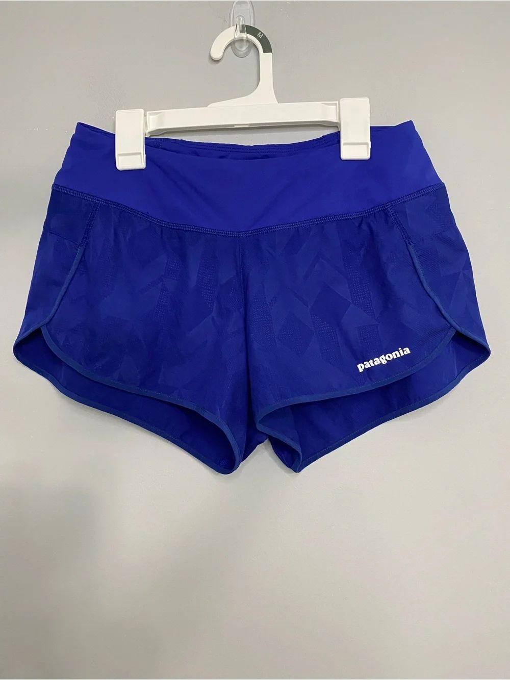 Patagonia Women’s Strider Blue Running Shorts Women’s Size S